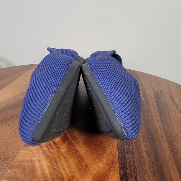 Rothys The Point Ballet Flats Blue Red & White Stripe Accent Women's Size 5.5 - Picture 11 of 16